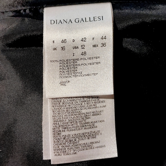 Diana Gallesi faux fur vest with pockets, IT48/XL (US12-14), NWT - Picture 7 of 10